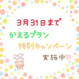 ☆残価設定クレジット「かえるプラン」特別金利３／３１まで☆